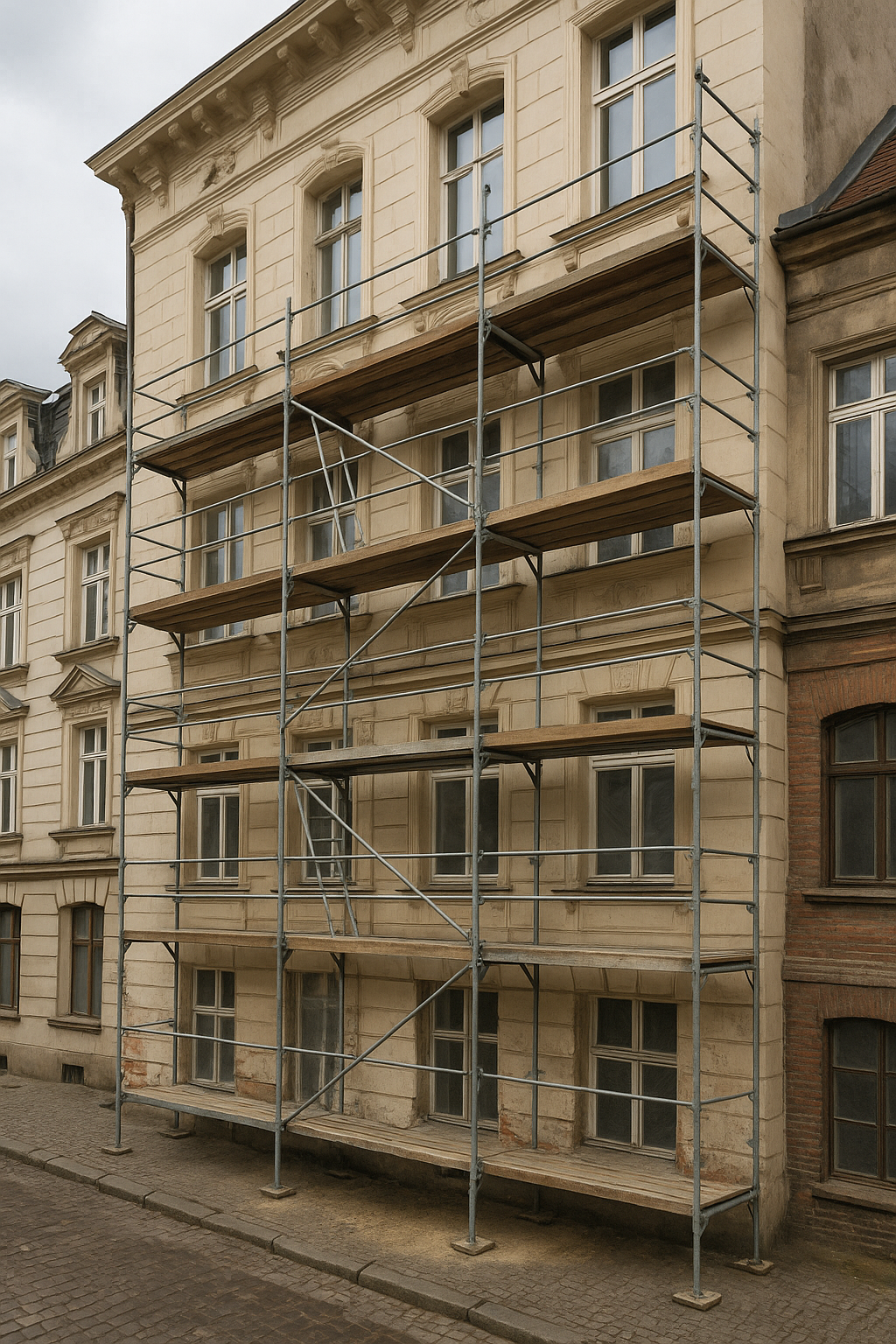 Rusztowania ramowe w renowacjach zabytków – praktyczne rozwiązania dla trudnych realizacji - Bez kategorii rusztowania ramowe